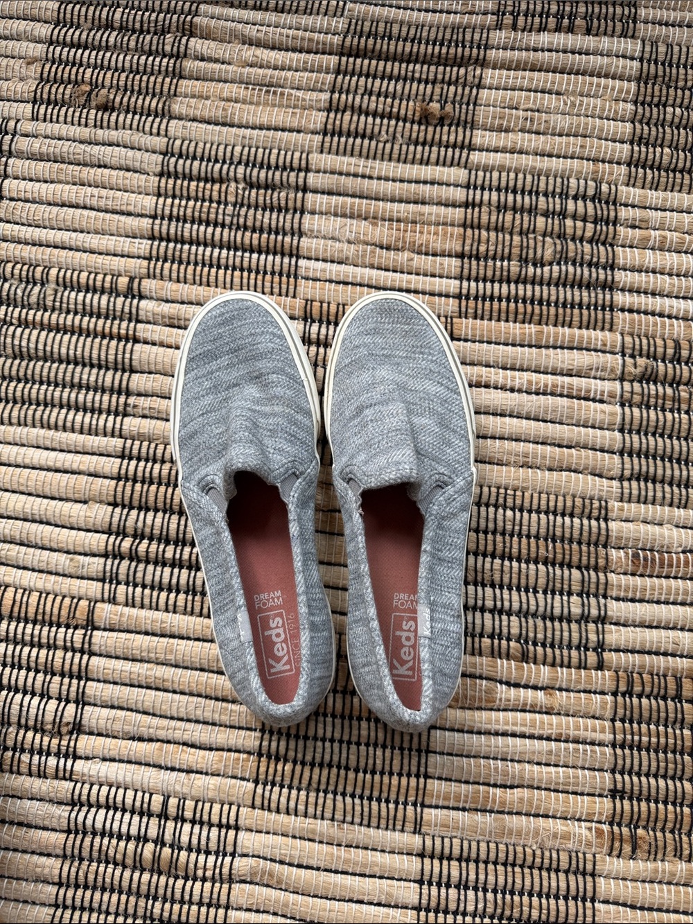 Keds Women’s Gray Slip-On Sneakers